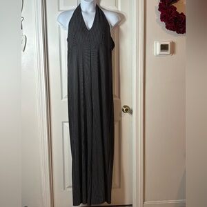 Elegant Black Halter Jumpsuit